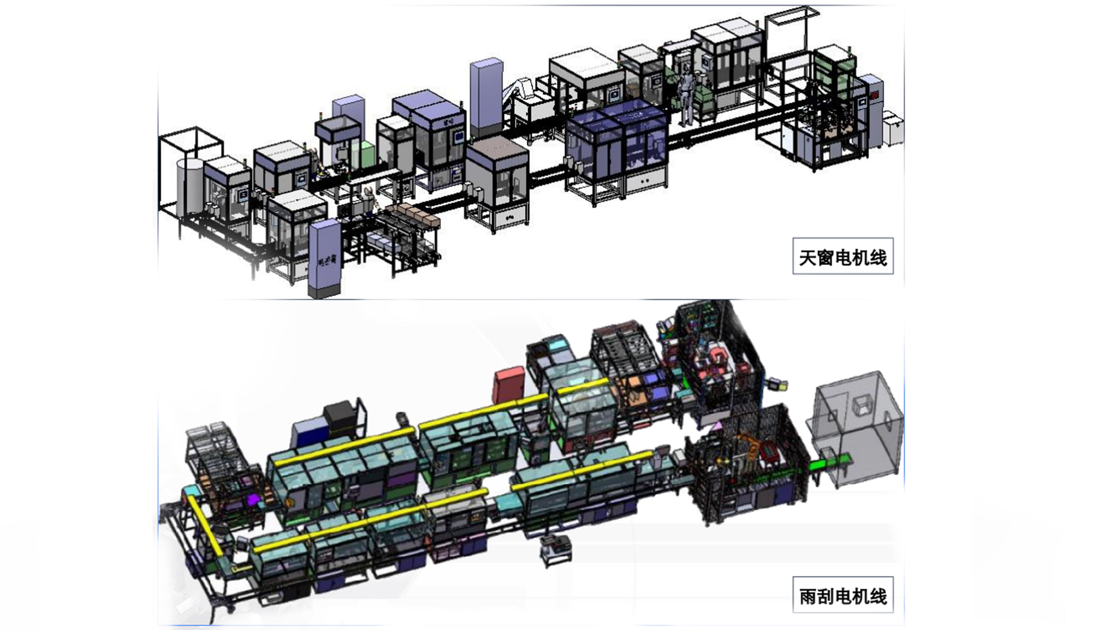 新能源汽車天窗電機線、雨刮器電機線自動線
